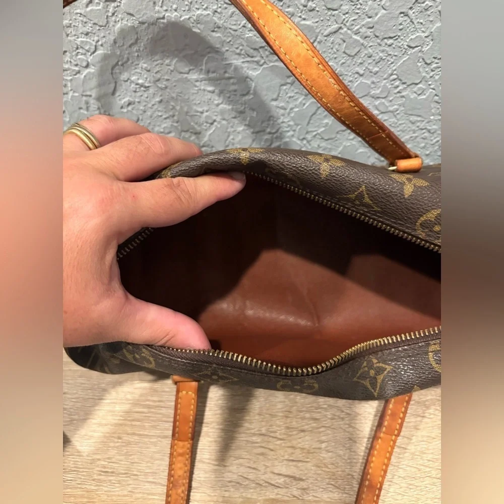Louis Vuitton Barrel Monogram Brown Papillon Bag 30